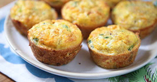 BROCCOLI CHEDDAR EGG MUFFINS