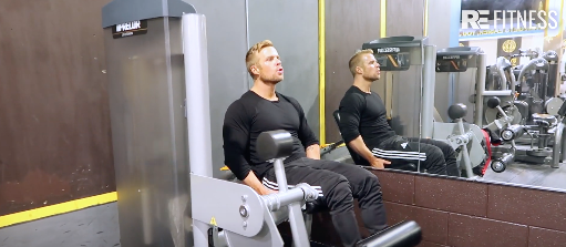 HOW TO DO LEG EXTENSIONS