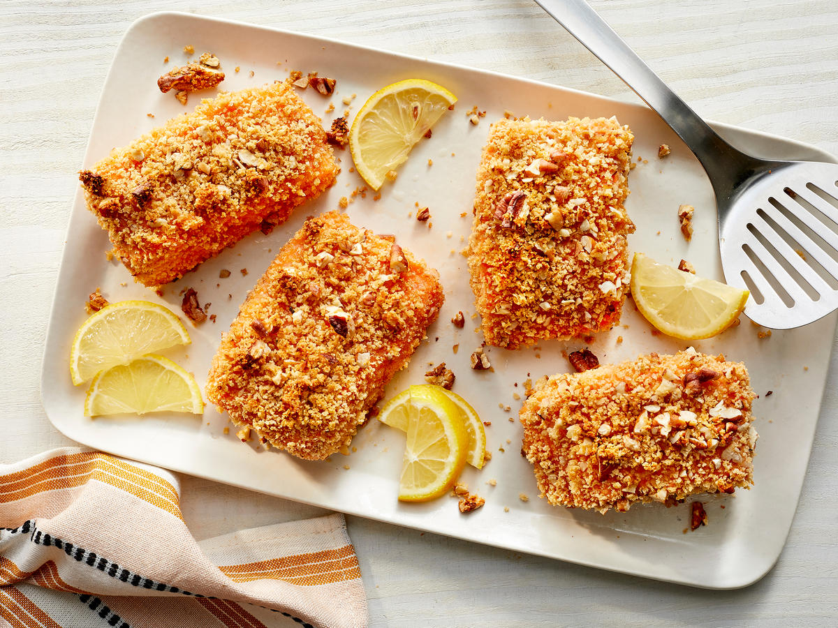 PECAN CRUSTED SALMON – RE Fitness International