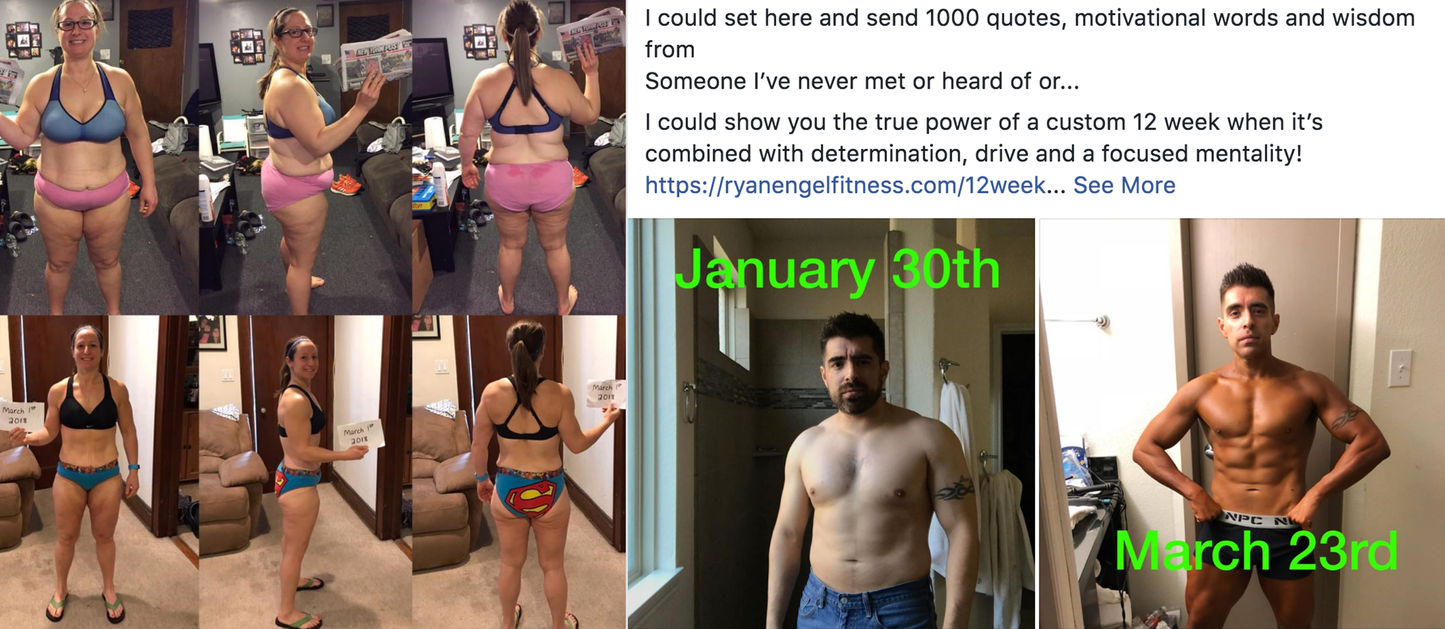 CUSTOM 12-WEEK PLAN (FULL PLAN)