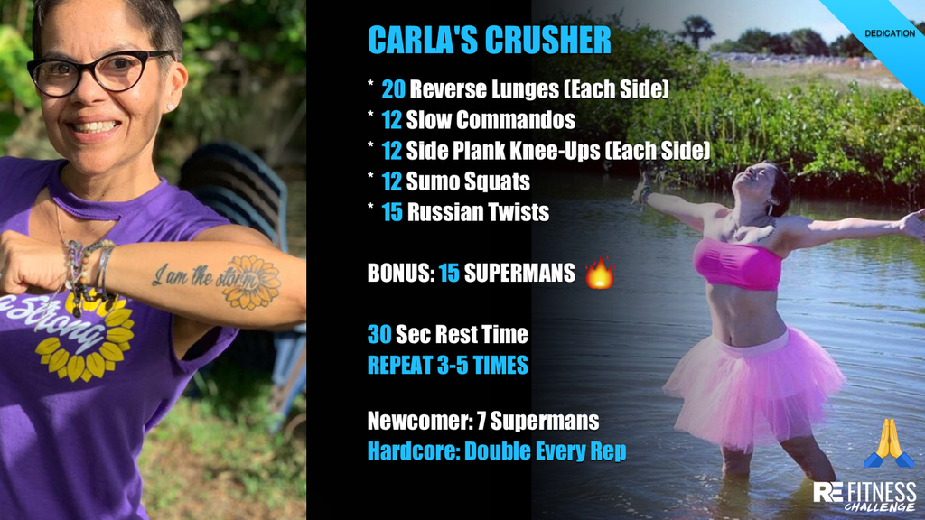CARLA'S CRUSHER HIIT WORKOUT