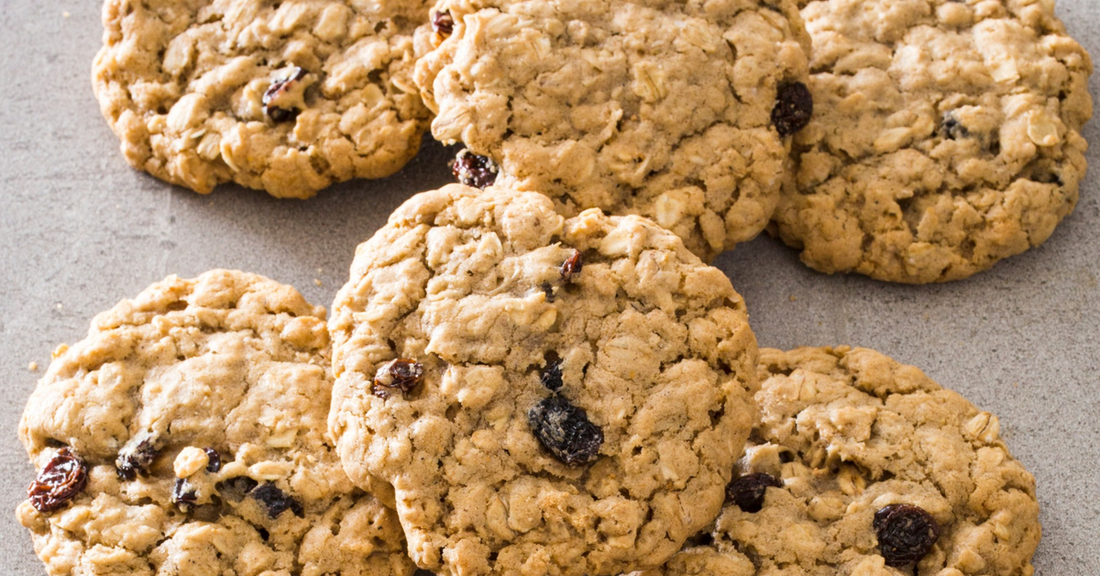 SEVEN MINUTE OATMEAL COOKIES