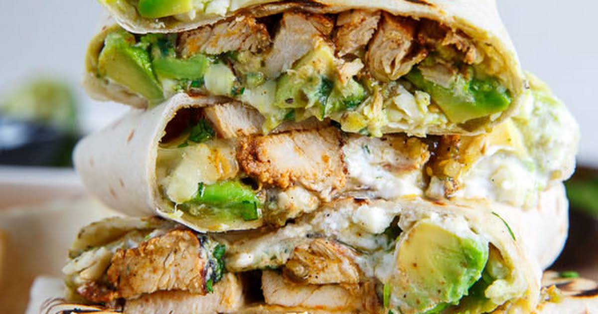 CHICKEN & AVOCADO BURRITOS – RE Fitness International