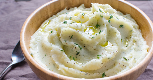 MASHED CAULIFLOWER | GUILT-FREE CRAVING BEATER