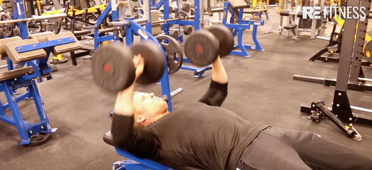 HOW TO FLAT DUMBBELL BENCH PRESS