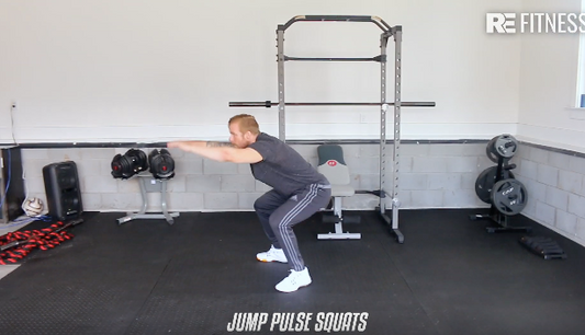 HOW TO DO A JUMP PULSE SQUAT