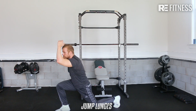 HOW TO DO JUMP LUNGES