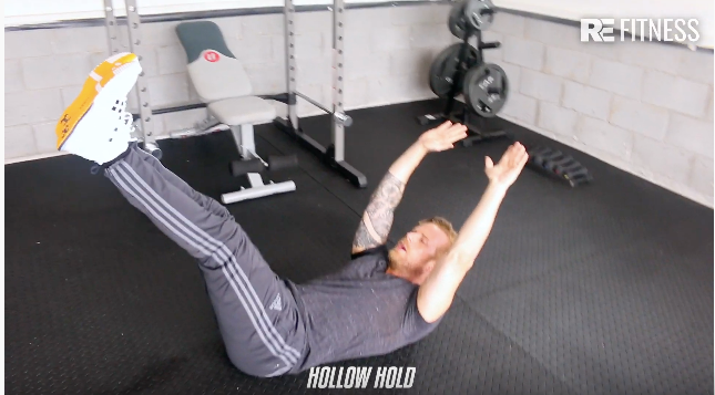 HOW TO DO A HOLLOW HOLD