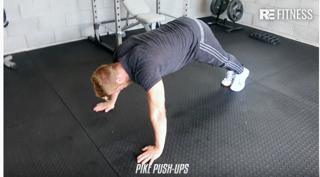 HOW TO DO A PIKE PUSH-UP