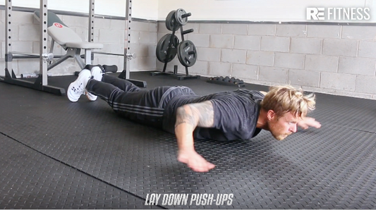 HOW TO DO LAY DOWN PUSH-UPS