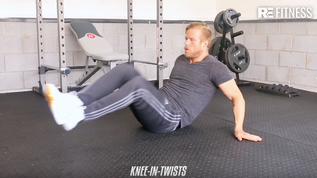 HOW TO DO A KNEE-IN-TWIST
