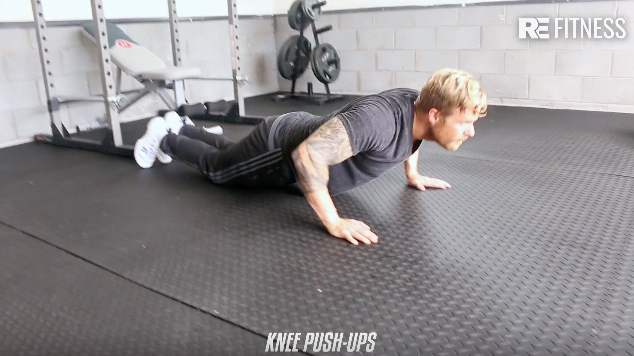 HOW TO DO A KNEE PUSH-UP