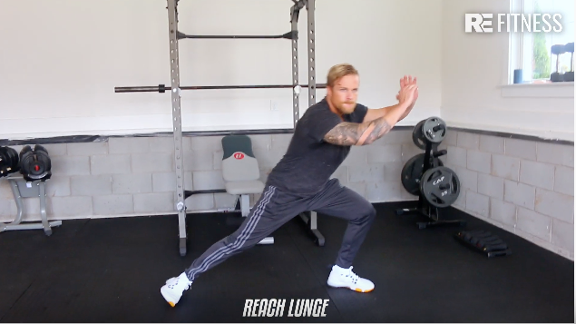 HOW TO DO A REACH LUNGE