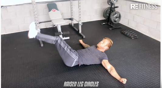 HOW TO DO RAISED LEG CIRCLES