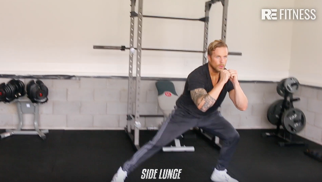 HOW TO DO A SIDE LUNGE