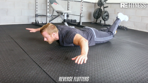 HOW TO DO REVERSE FLUTTER KICKS