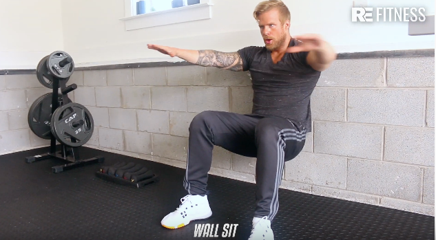 HOW TO DO A WALL SIT