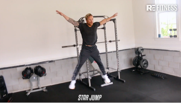 HOW TO DO A STAR JUMP